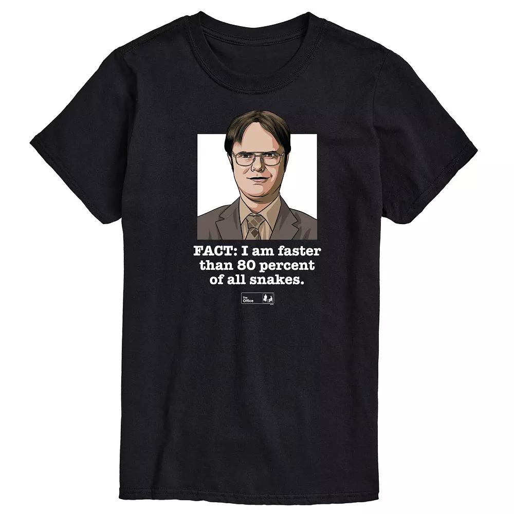 Men's The Office Dwight Fact Faster Graphic Tee,  Product Image