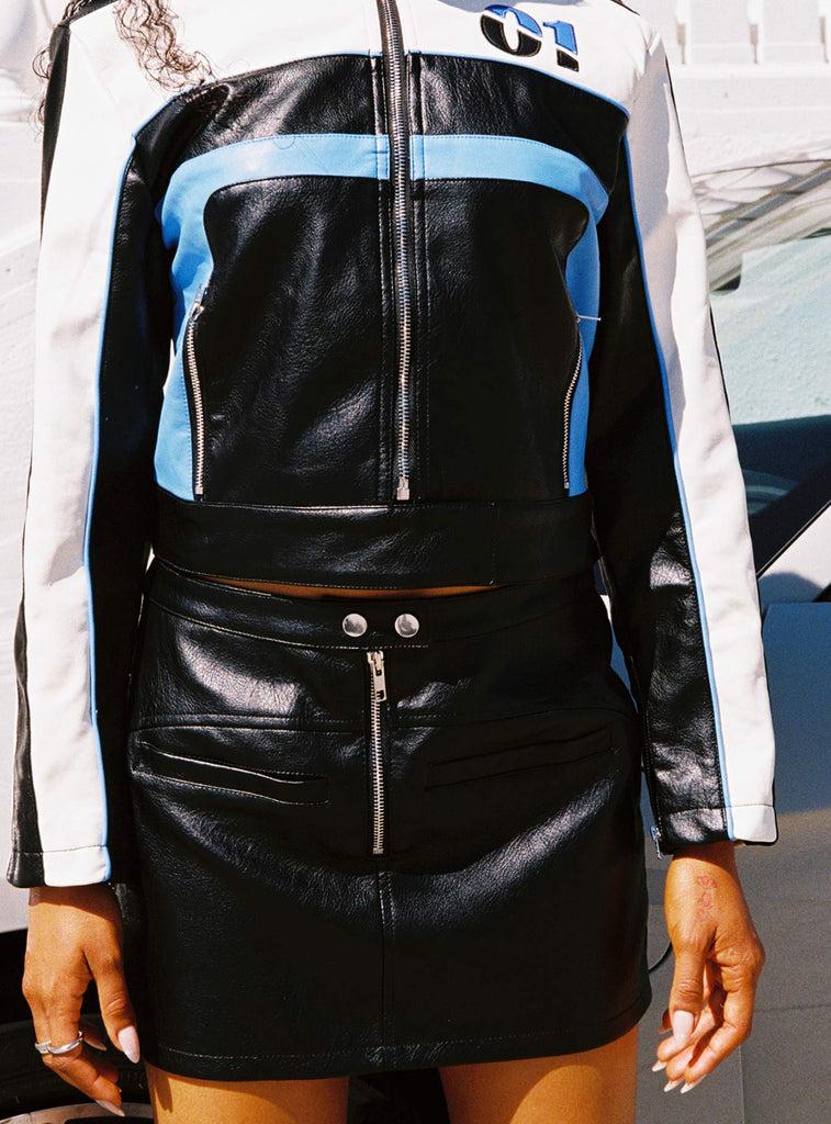 Test Drive Mini Skirt Black Product Image