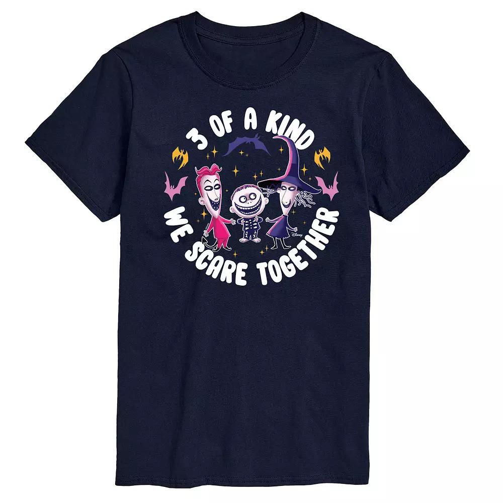 Disney's Nightmare Before Christmas Men's 3 Of A Kind Graphic Tee,  Product Image