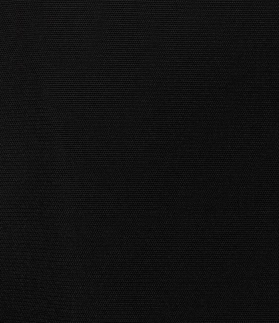 IC Collection Sheer Mesh Crew Neck Long Sleeve Knit Top Product Image