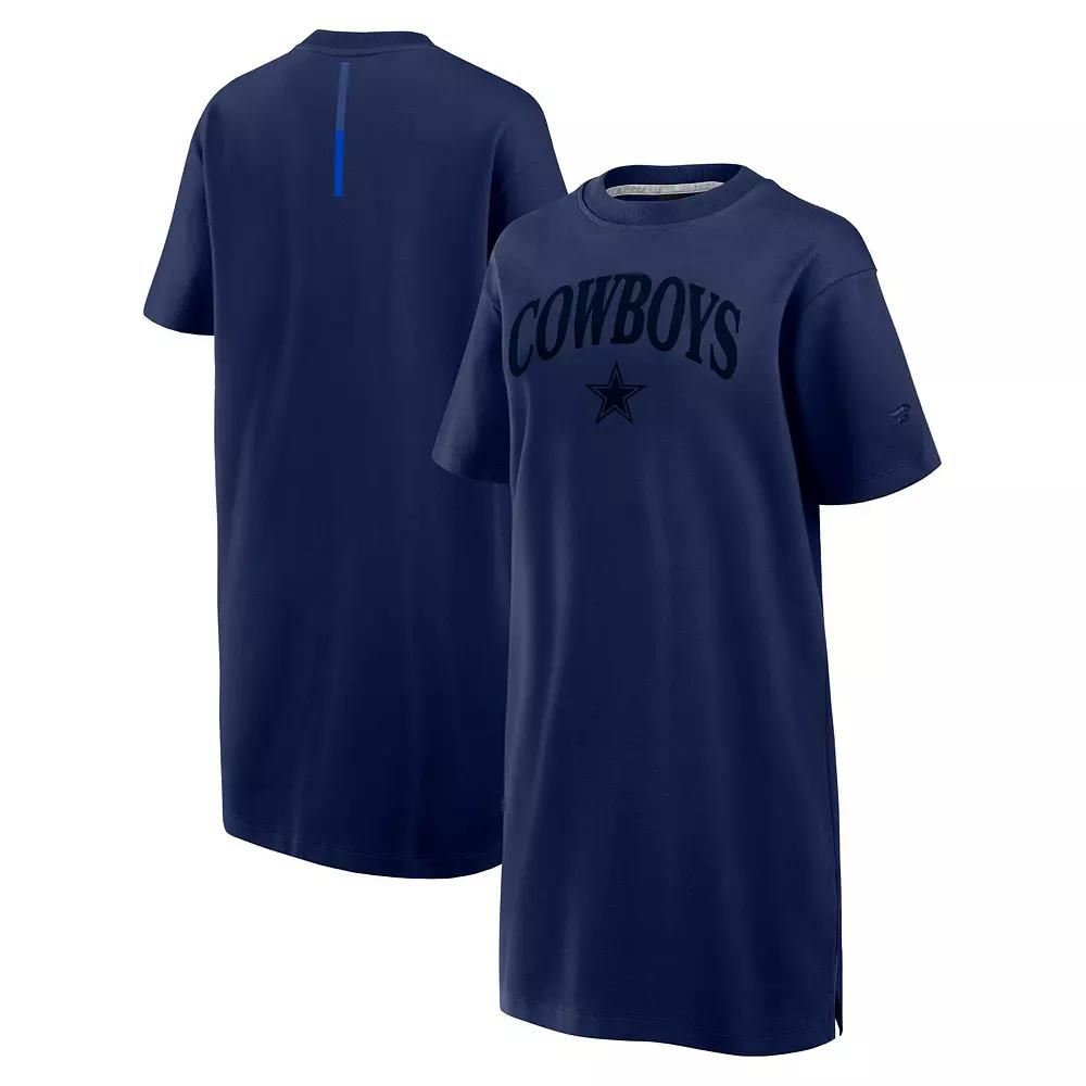 Women's Fanatics Navy Dallas Cowboys Elements Go Tri-Blend Dress,  Product Image