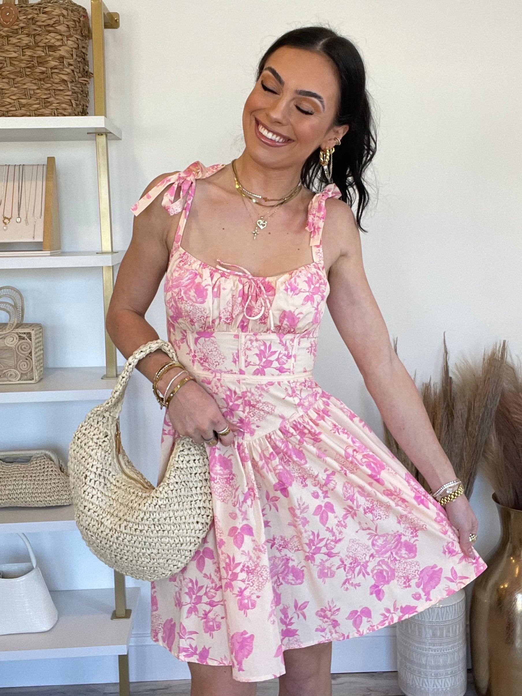 Faith Floral Mini Dress | FINAL SALE Product Image