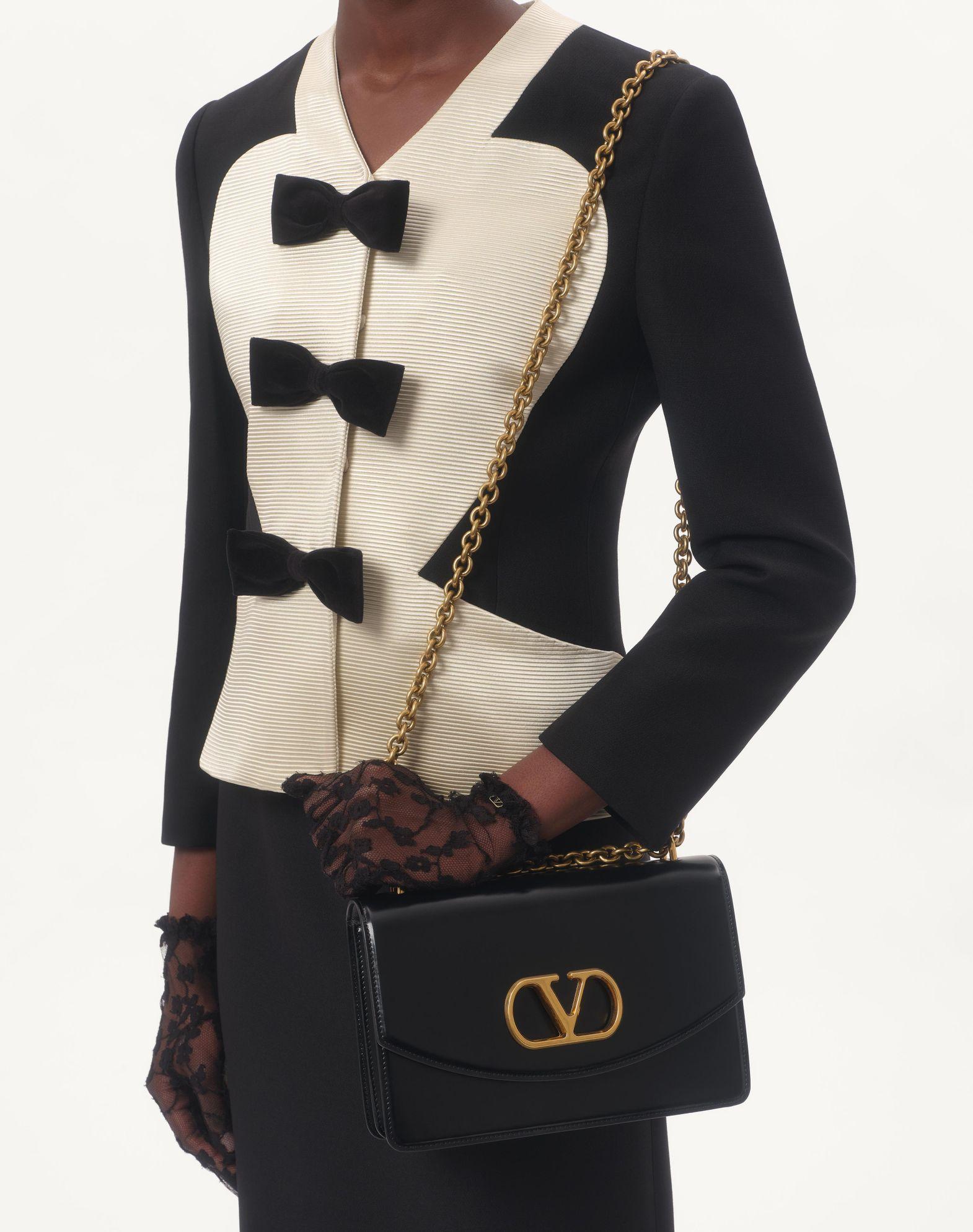 Crepe Couture Jacket With Bows Product Image