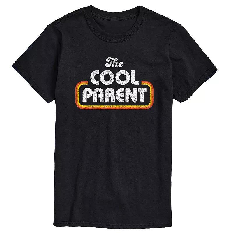 Big & Tall "The Cool Parent" Retro Graphic Tee, Men's,  Product Image