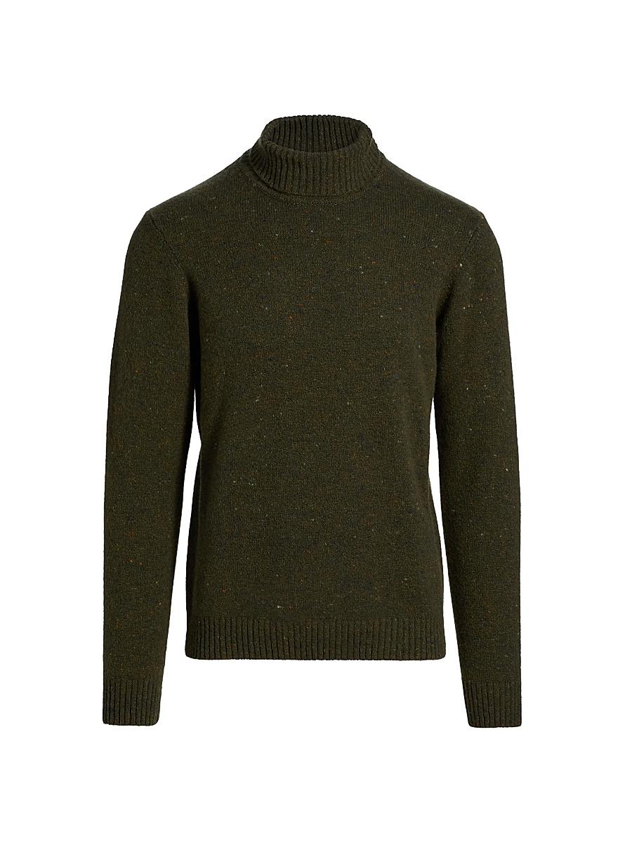 Mens Donegal Turtleneck Sweater Product Image