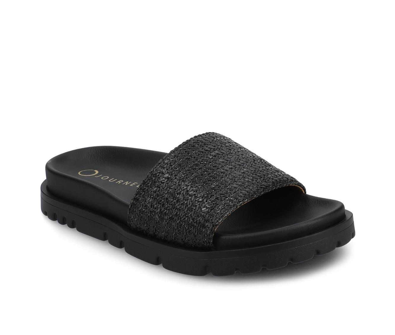 Women's Journee Collection Starr Footbed Sandals Product Image