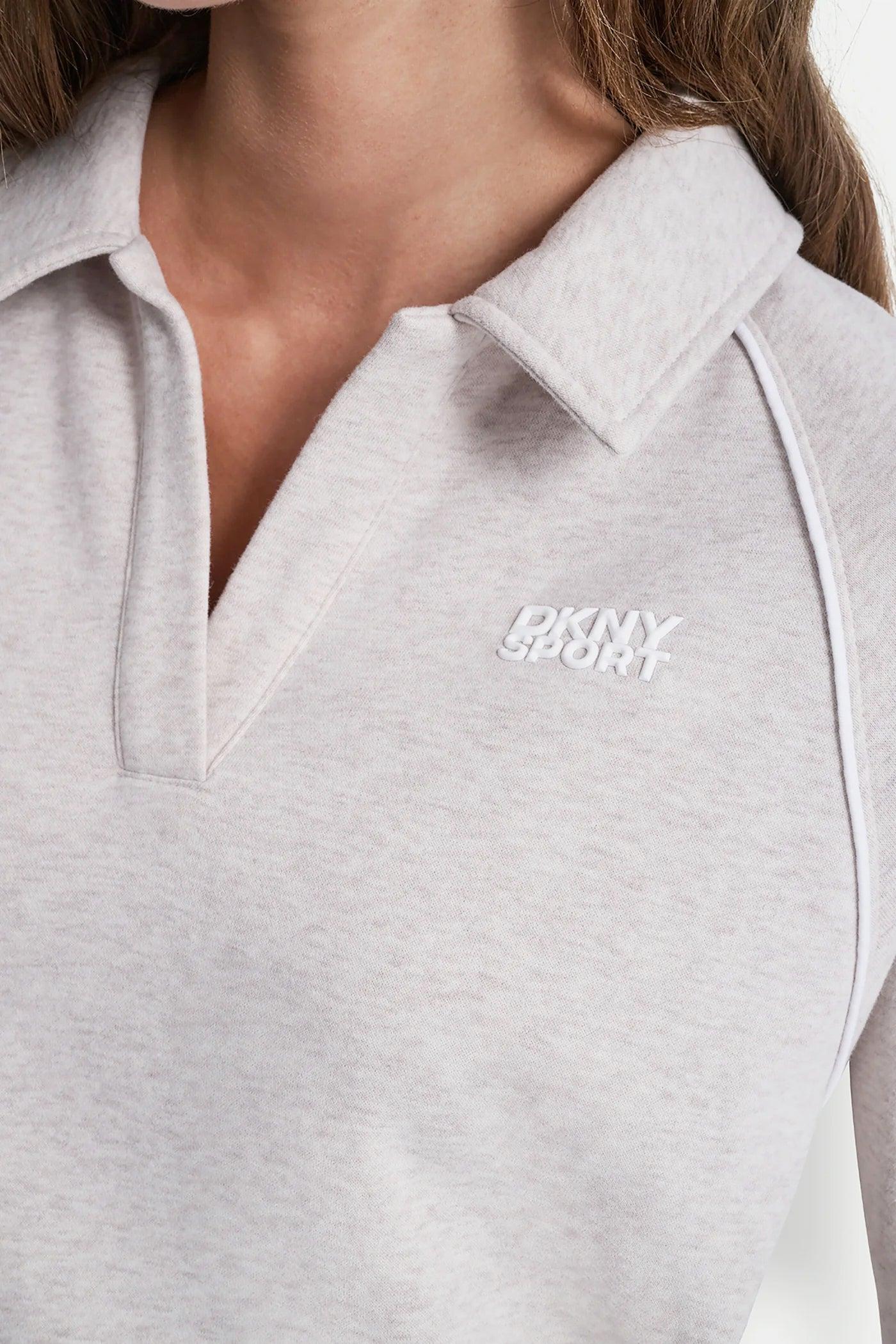 PIPED LOGO POLO SWEATSHIRT Product Image