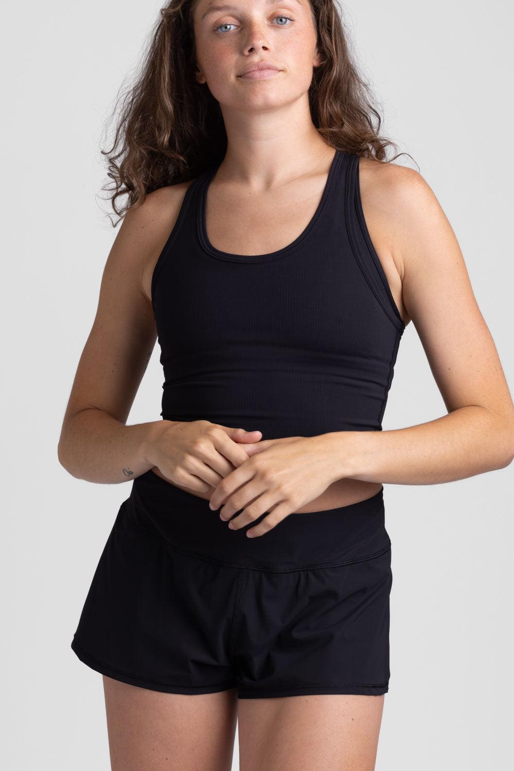 Poppy Run Short - Navy Female Product Image