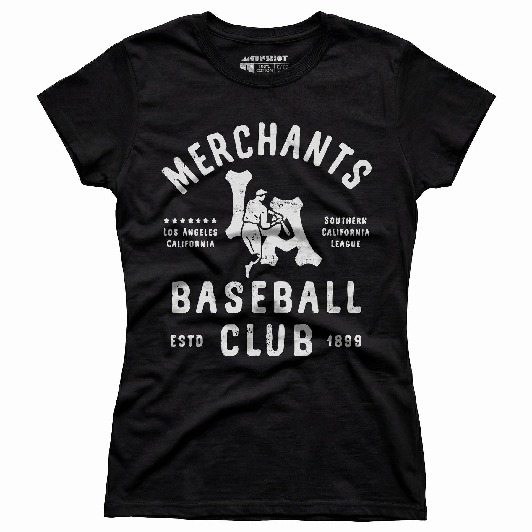 Los Angeles Merchants - California - Vintage Defunct Baseball Teams - Women's T-Shirt Female Product Image