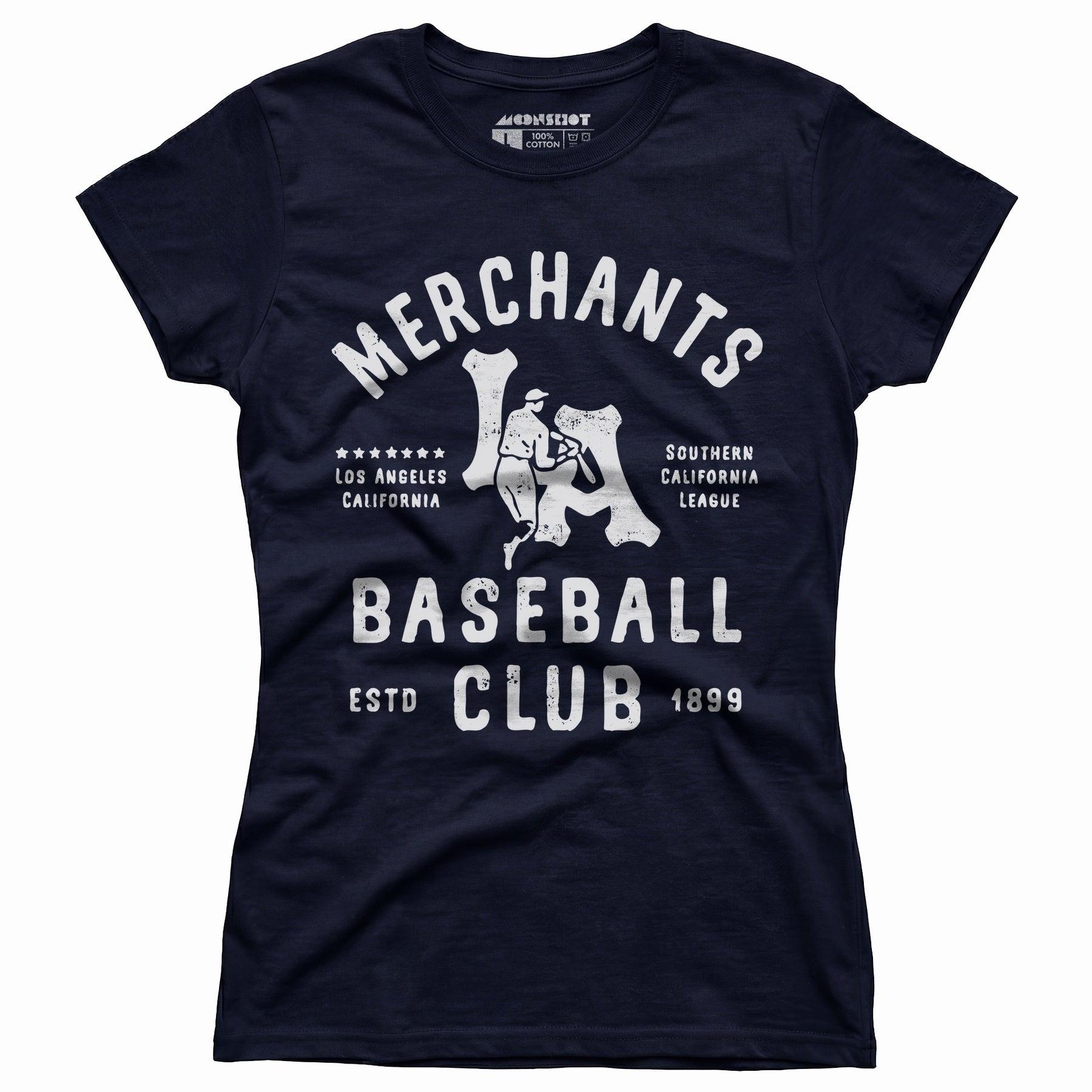 Los Angeles Merchants - California - Vintage Defunct Baseball Teams - Women's T-Shirt Female Product Image