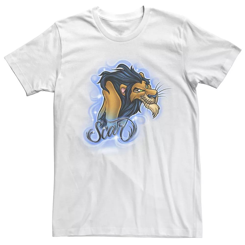 Disney's The Lion King Scar Men's Airbrushed Portrait Tee,  Product Image