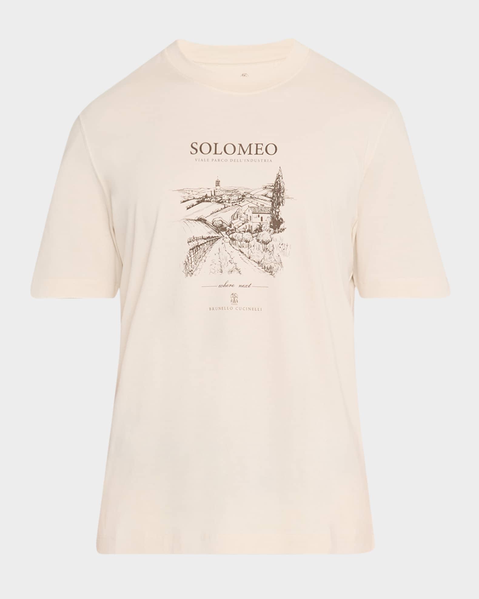 Men's Solomeo Casa Crewneck T-Shirt Product Image