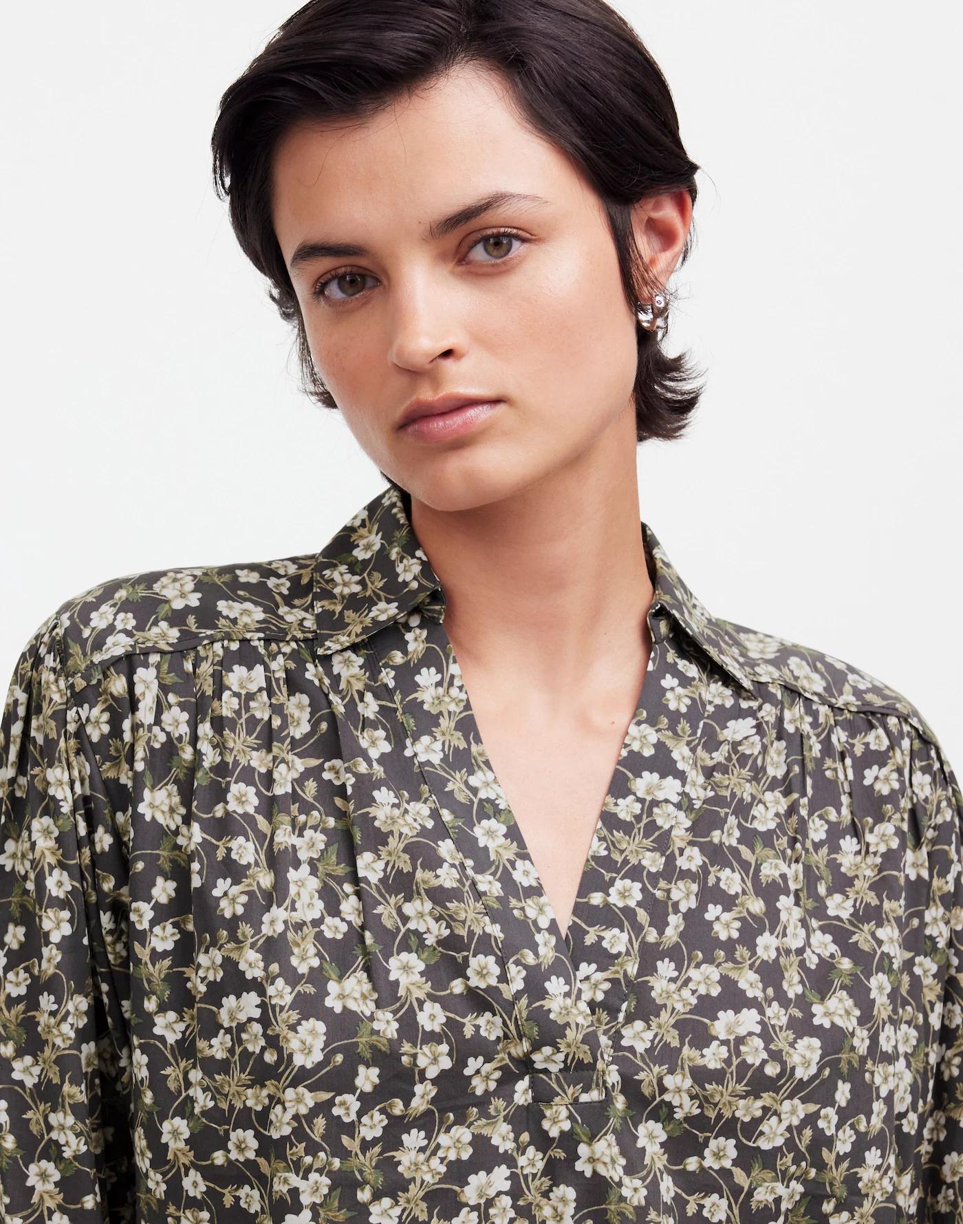 Easy Long-Sleeve Popover Shirt Product Image