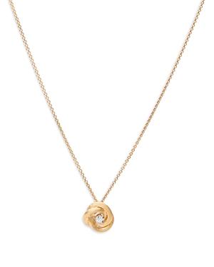 Womens Jaipur Link 18K Yellow Gold & 0.08 TCW Diamond Pendant Necklace Product Image