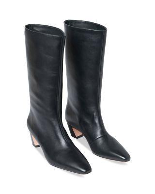 Women's Pointed Mid Shaft Boots Product Image