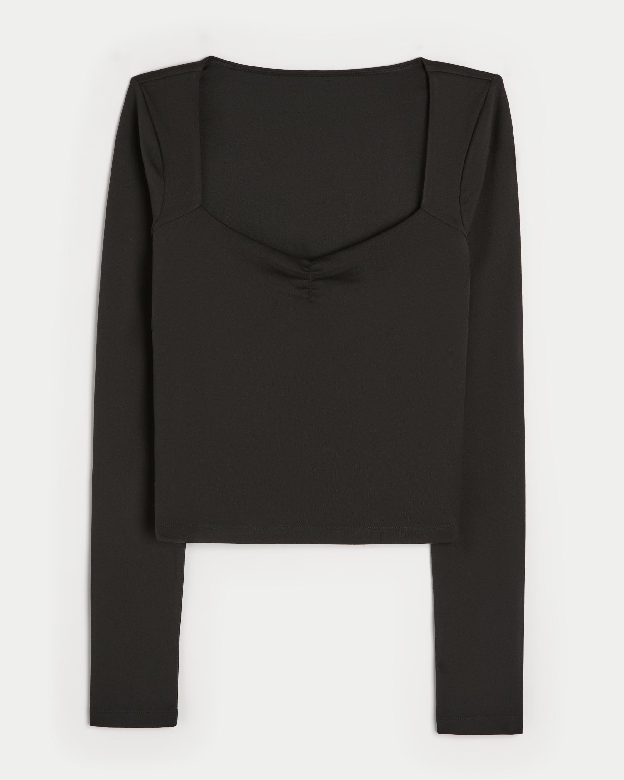 Gilly Hicks Active Recharge Ruched Sweetheart Top Product Image