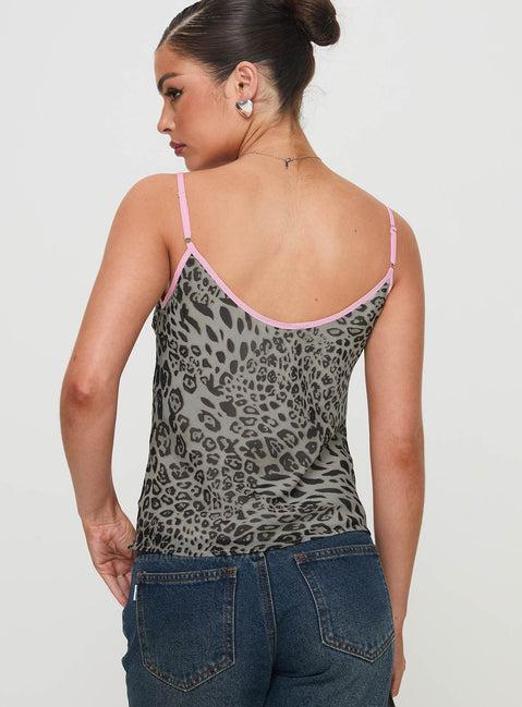 Serenata Top Leopard Product Image