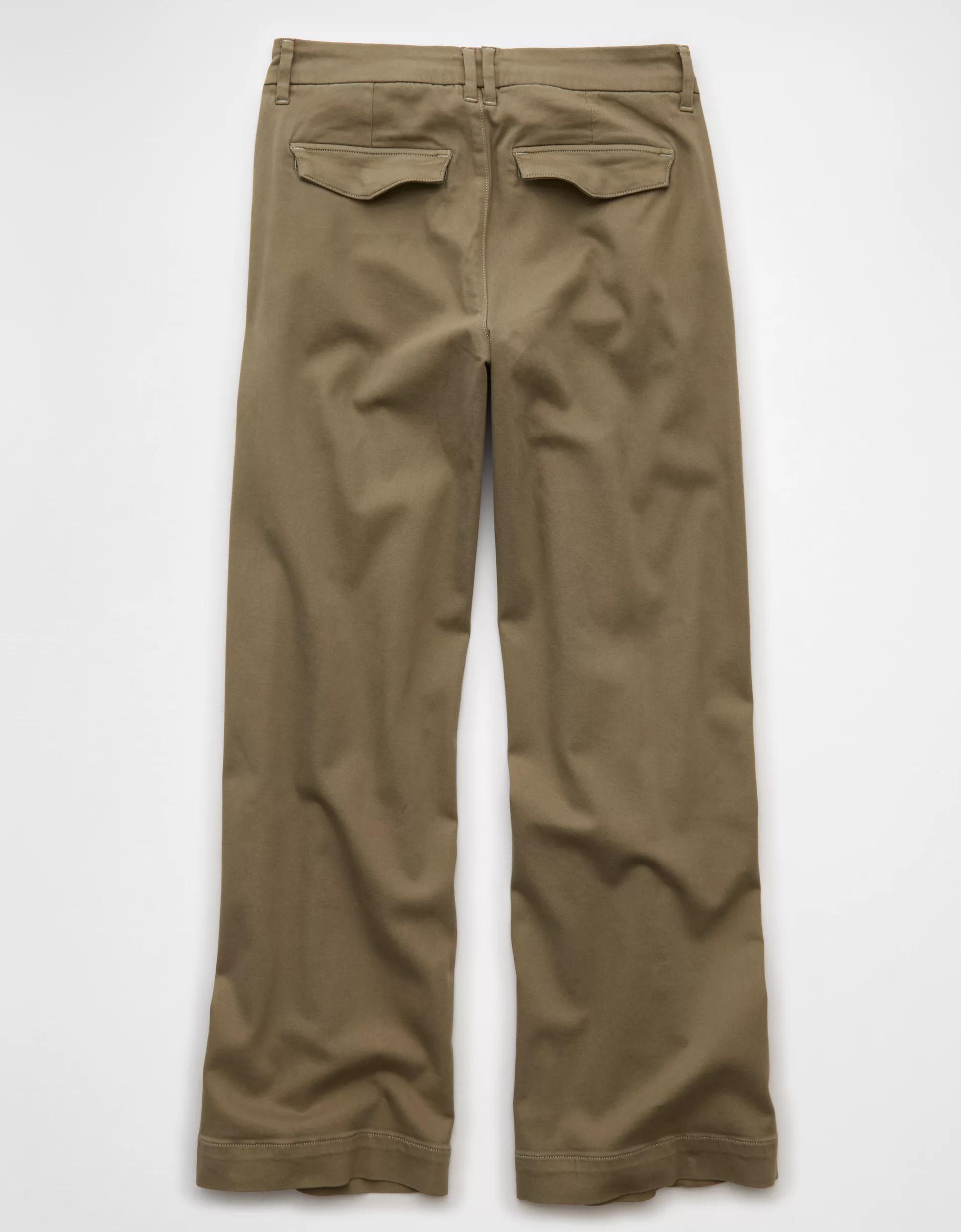 AE Stretch Low-Rise Ultra Wide-Leg Convertible Trouser Product Image