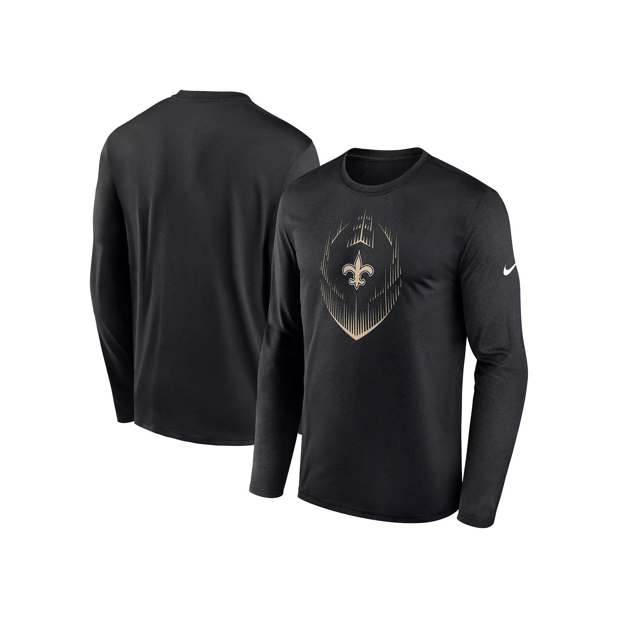 Men's Nike Green New York Jets Legend Icon Long Sleeve T-Shirt,  Product Image