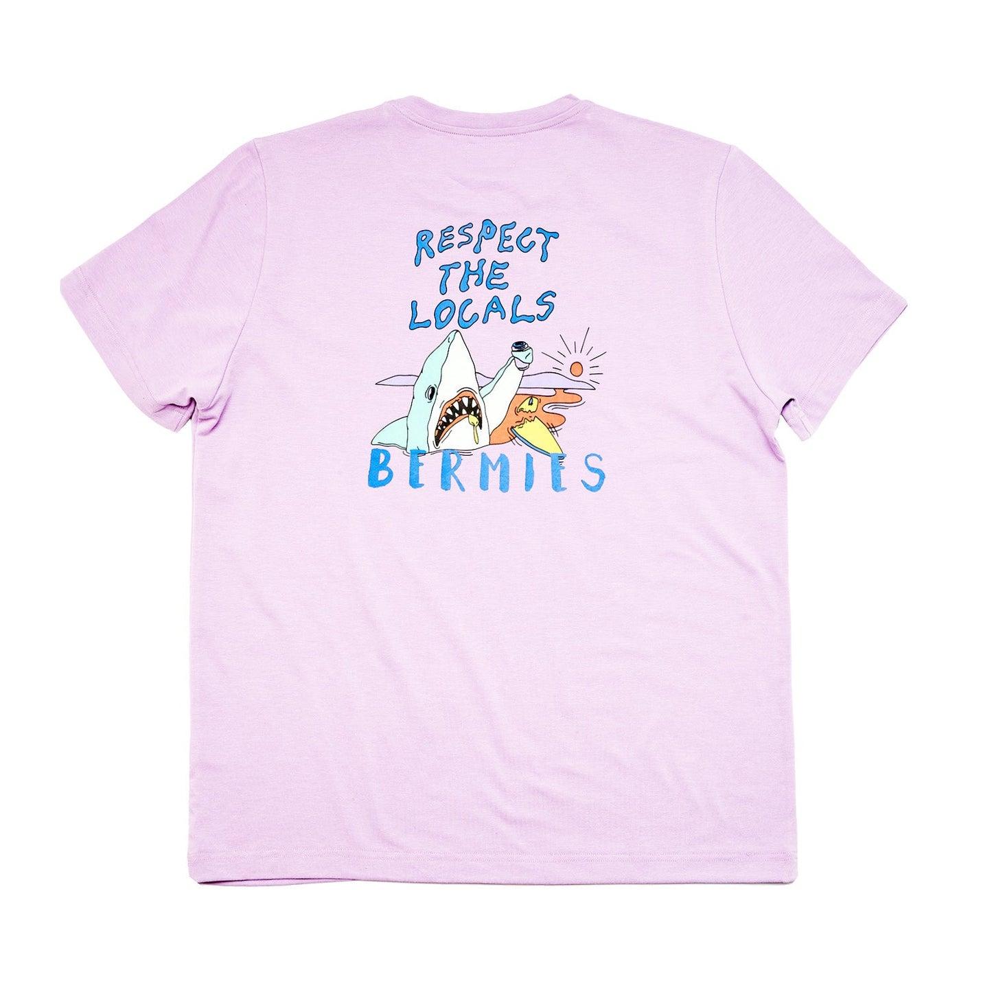 Bermies Respect the Locals T Shirt Male Product Image