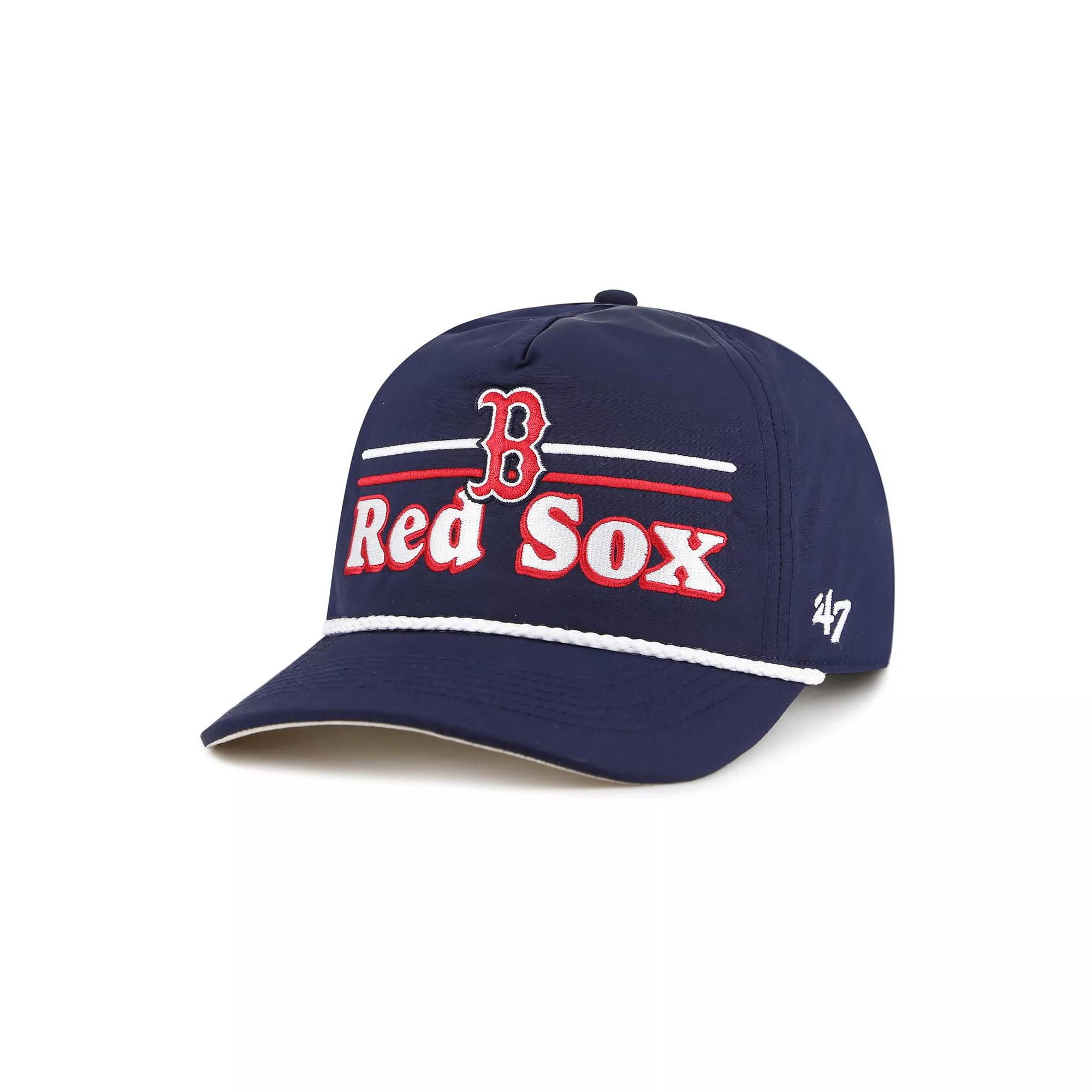 Men's '47 Navy Boston Red Sox Campscape Hitch Adjustable Hat, Blue Product Image