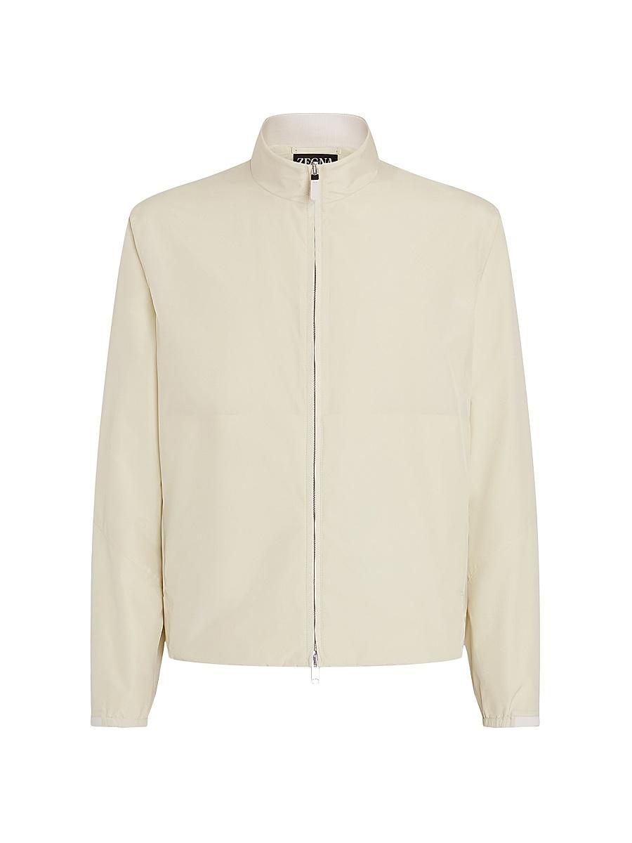 Mens Silk Blouson Jacket Product Image