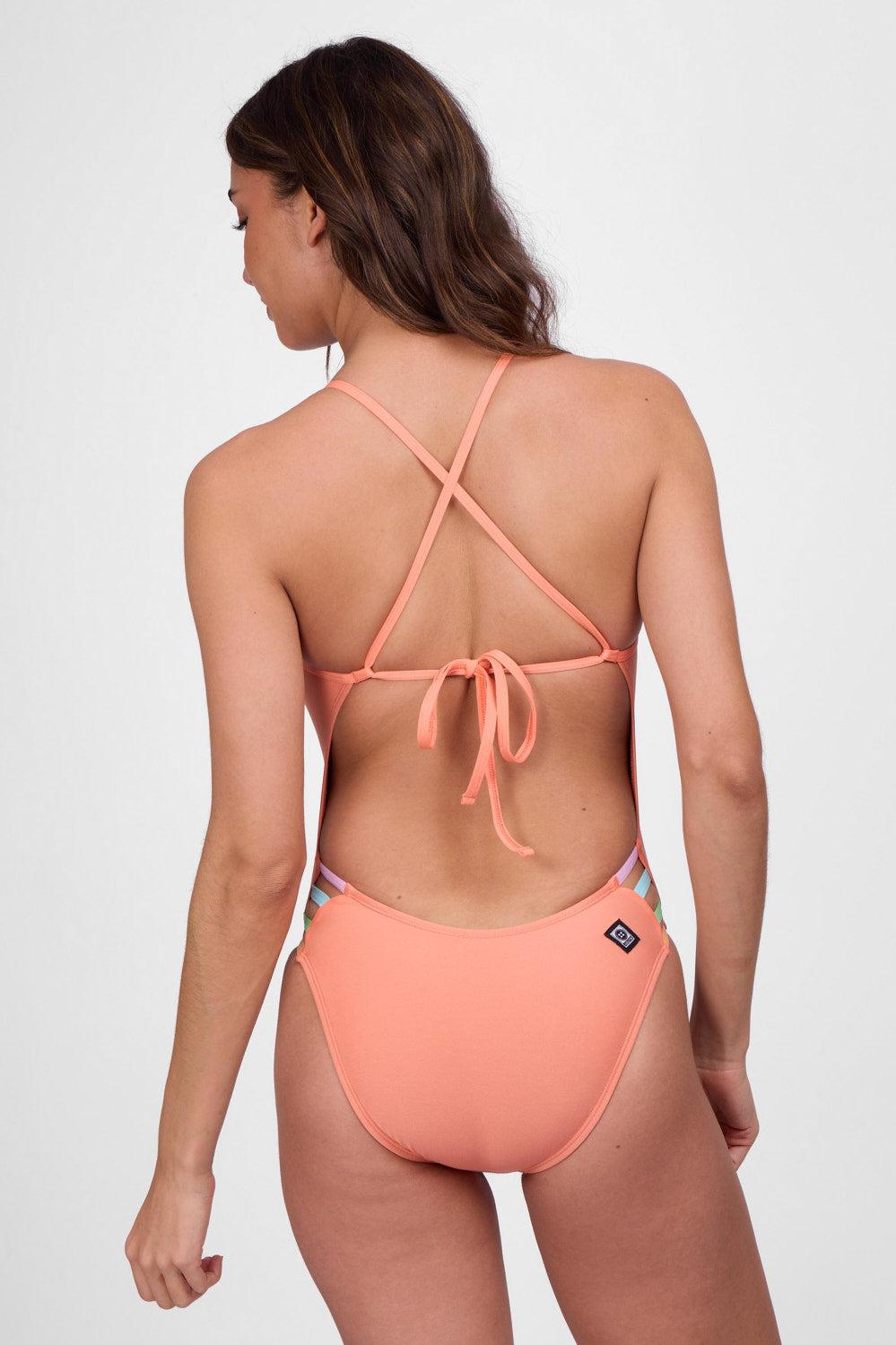 Gavin One Piece Swimsuit - Metallic Shelly Female Product Image