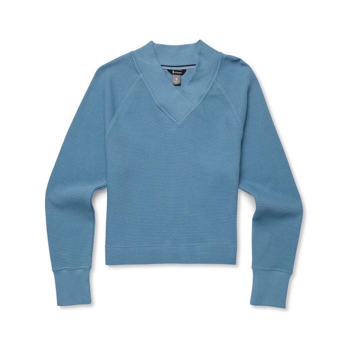 Atajo Long-Sleeve Waffle V-Neck - Women's Product Image