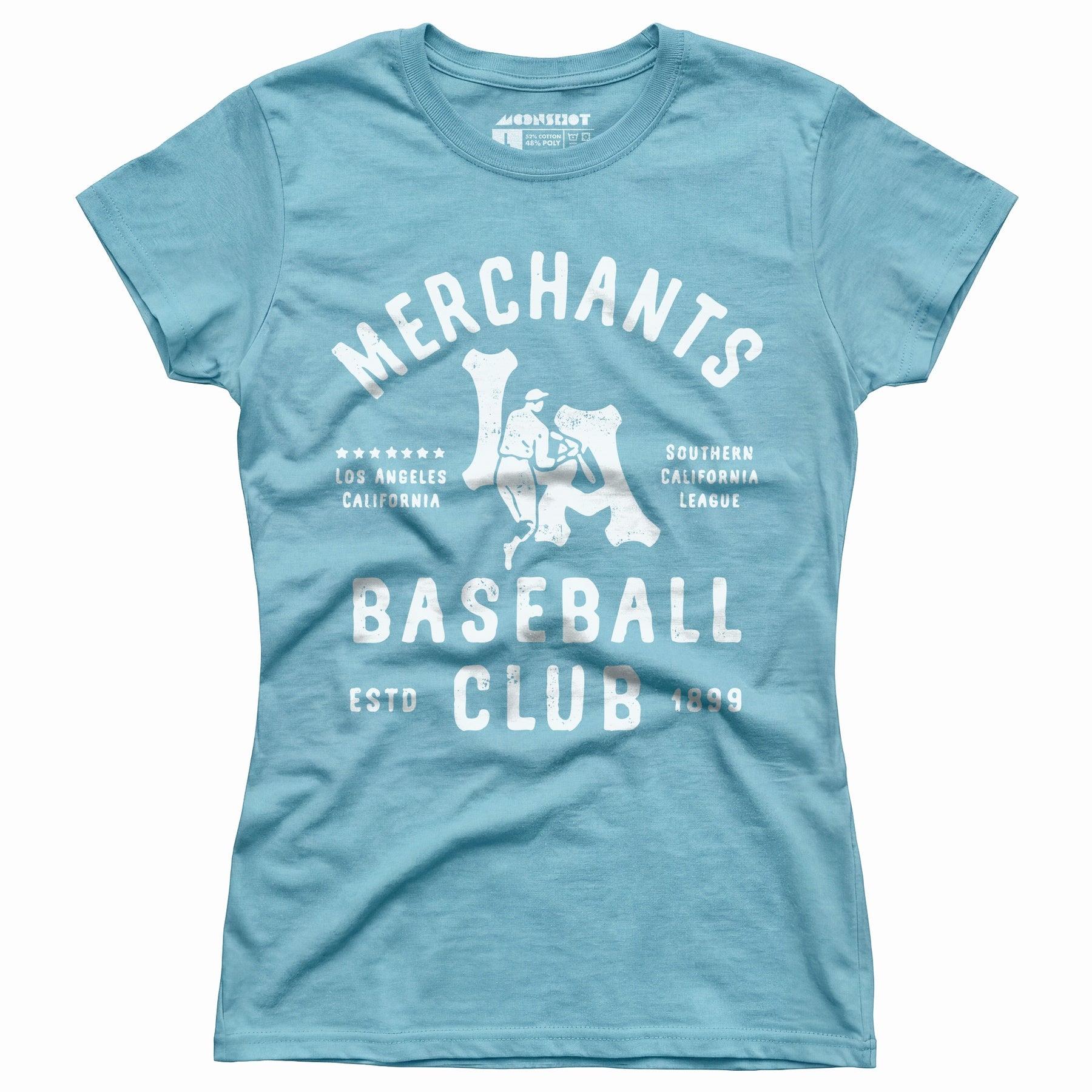 Los Angeles Merchants - California - Vintage Defunct Baseball Teams - Women's T-Shirt Female Product Image
