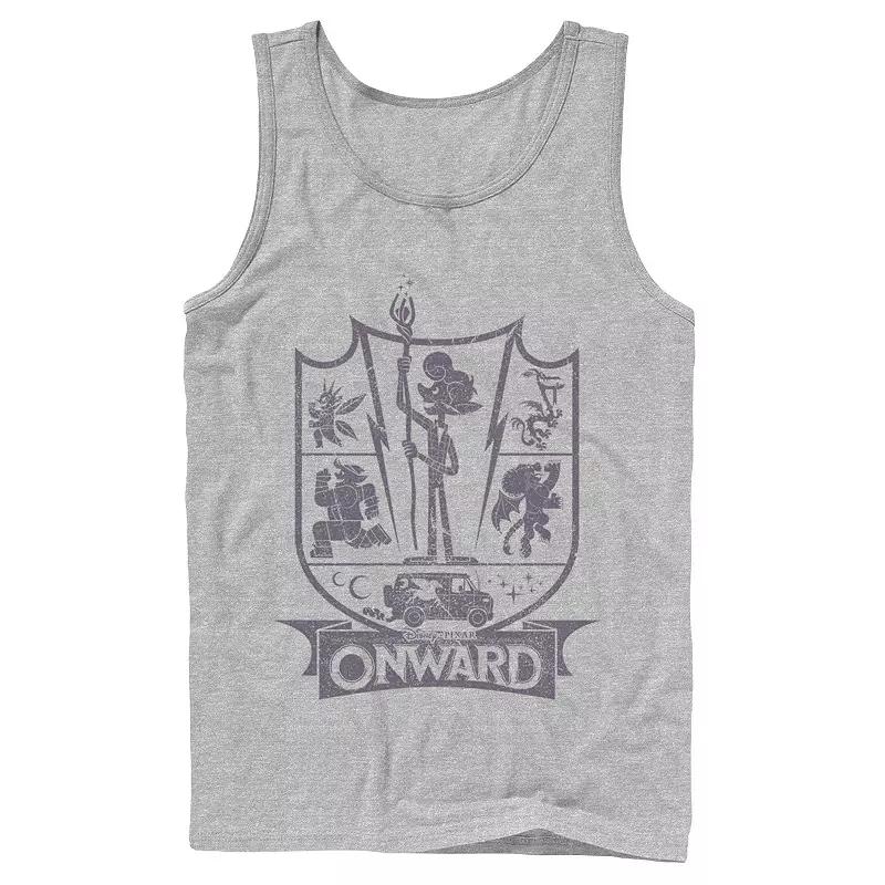 Men's Disney / Pixar Onward Ian Character Badge Tank Top,  Product Image
