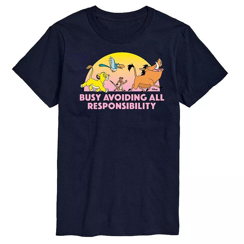 Disney's The Lion King Men's Avoiding All Responsibility Graphic Tee,  Product Image