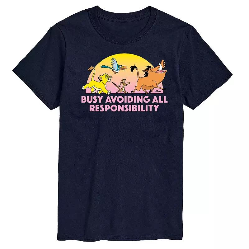 Disney's The Lion King Men's Avoiding All Responsibility Graphic Tee,  Product Image