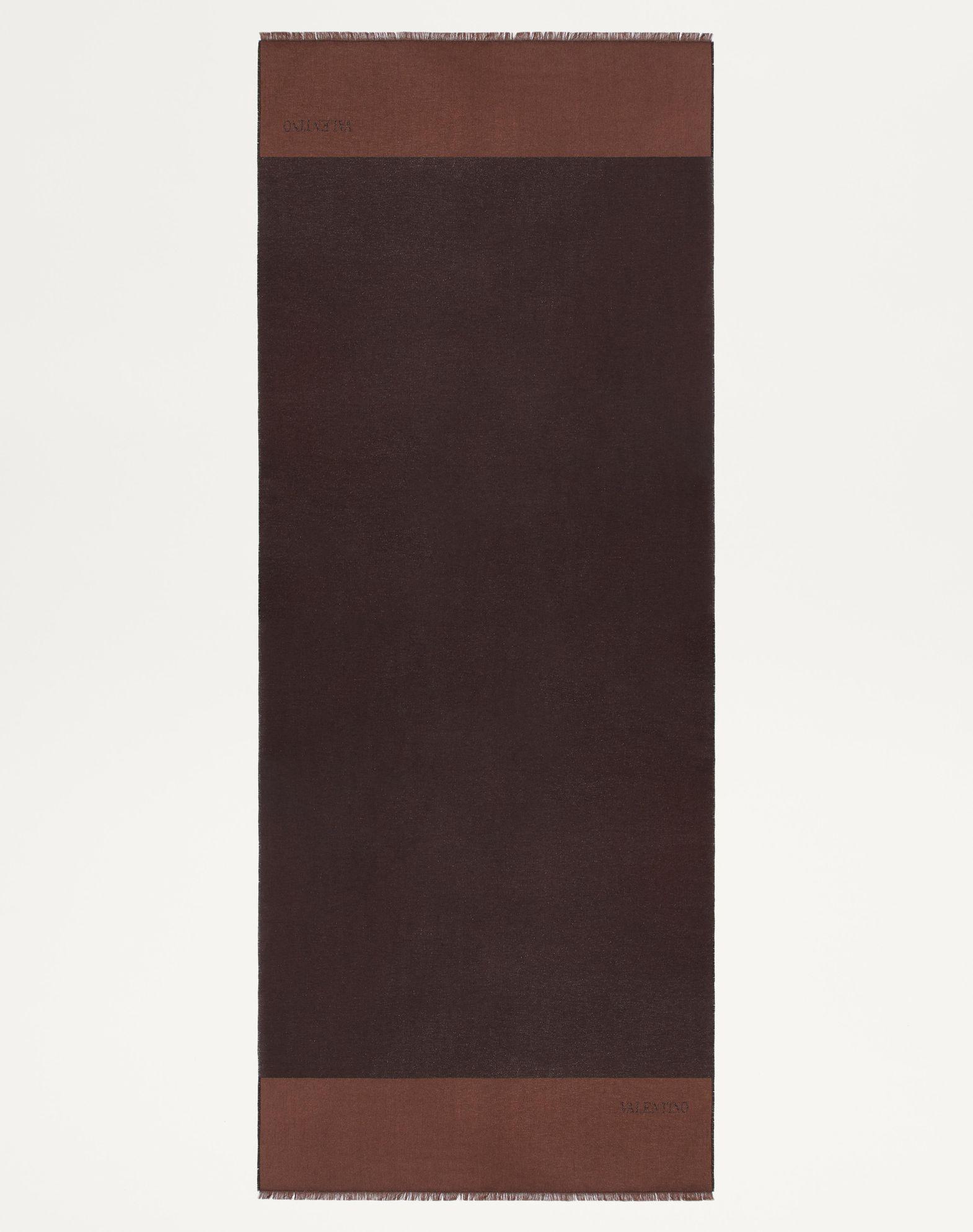 Valentino Lurex Stole In Silk And Cashmere  Product Image