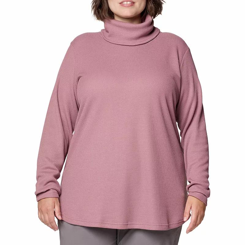 Plus Size Columbia Holly Hideaway Cowl Neck Pullover, Women's, Size: 2XL, Fig Product Image