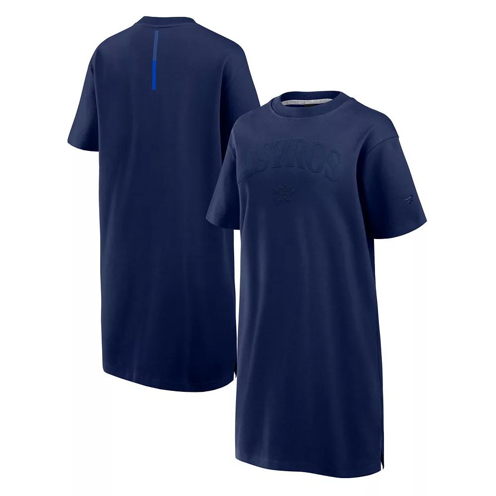 Women's Fanatics Navy Houston Astros Elements Cotton Dress,  Product Image