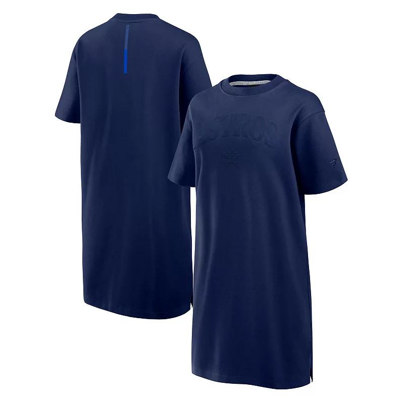 Women's Fanatics Navy Houston Astros Elements Cotton Dress,  Product Image