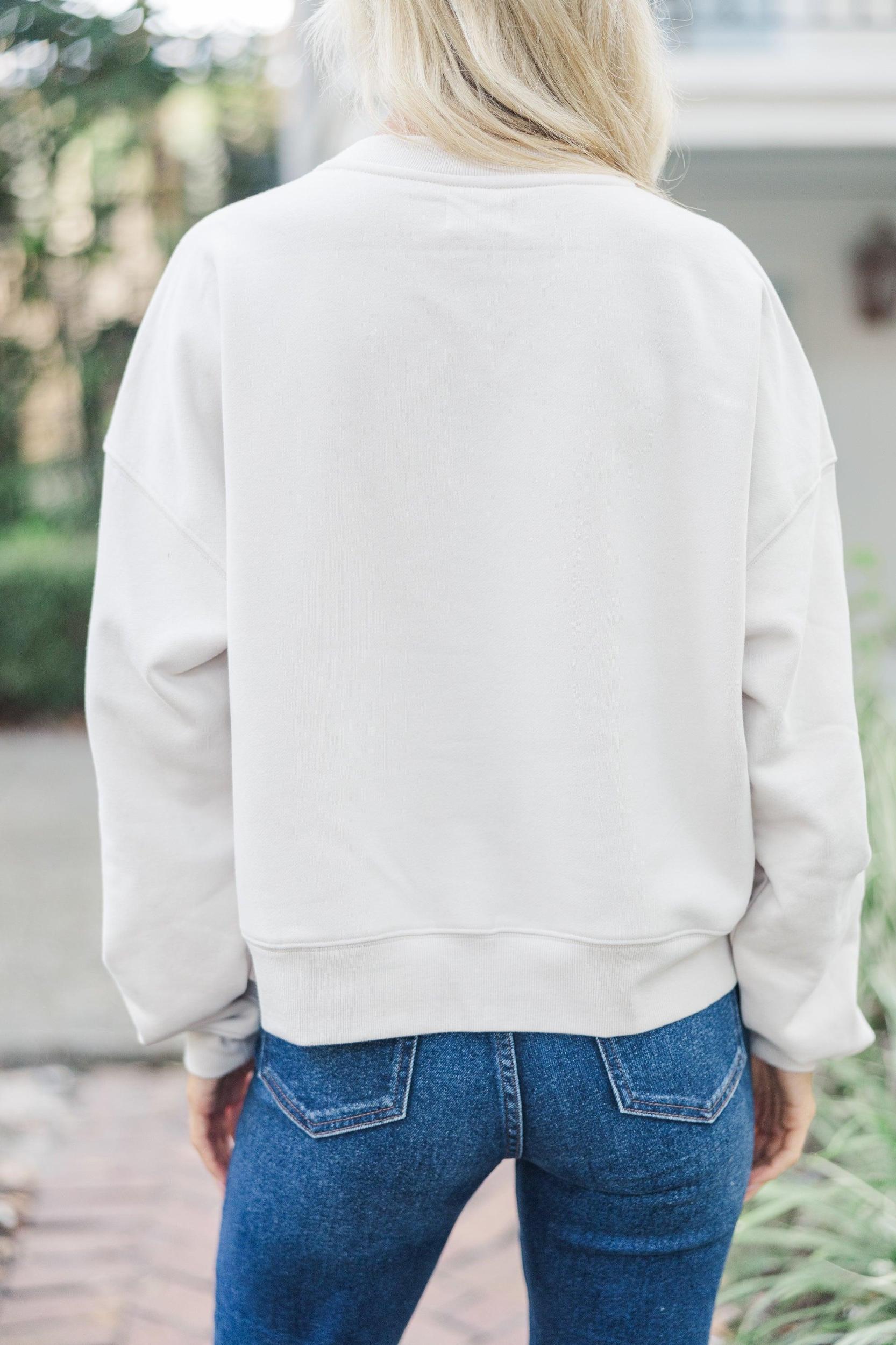 Walk On Bone Graphic Sweatshirt Female Product Image