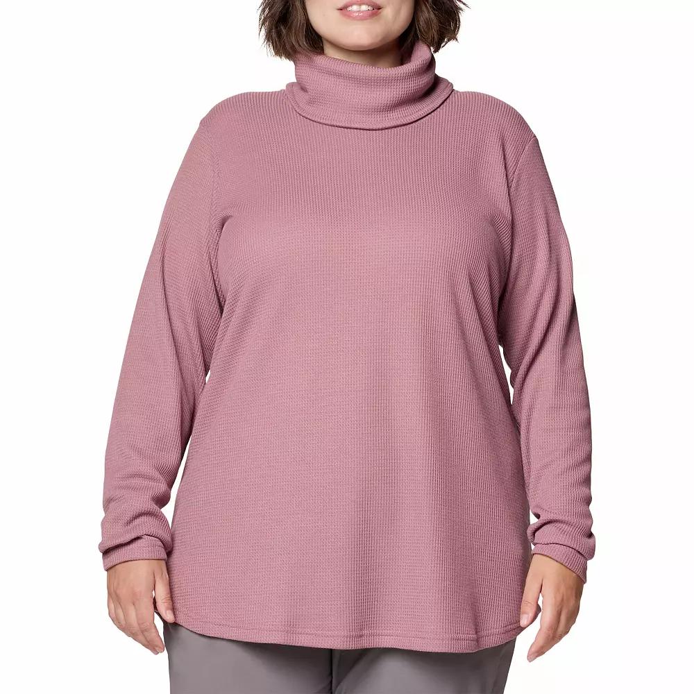 Plus Size Columbia Holly Hideaway Cowl Neck Pullover, Women's, Size: 2XL, Fig Product Image