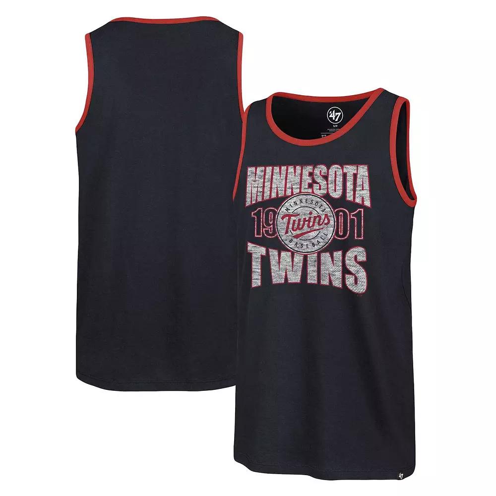 Men's '47 Navy Boston Red Sox Upload Franklin Tank Top, Size: 2XL, Blue Product Image