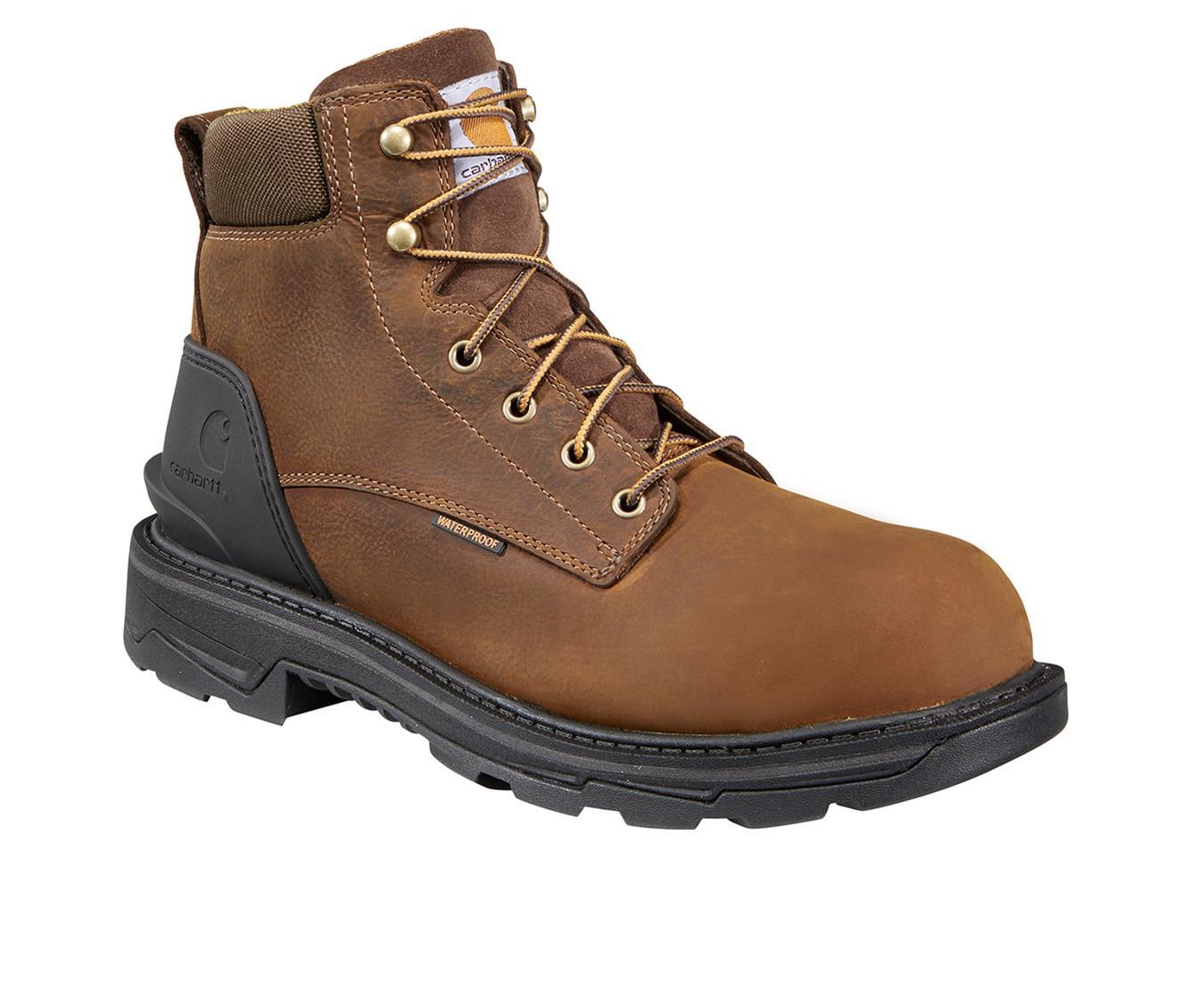 Men's Carhartt FT6000 Ironwood 6" Waterproof Soft Toe Work Boots Product Image