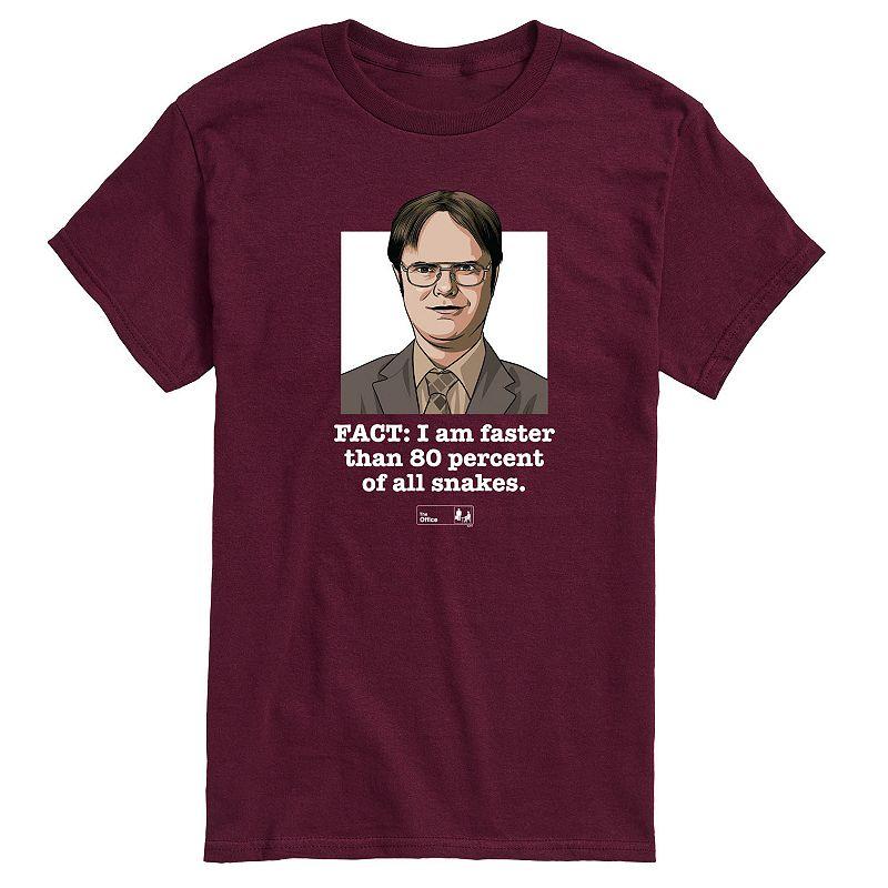 Men's The Office Dwight Fact Faster Graphic Tee,  Product Image