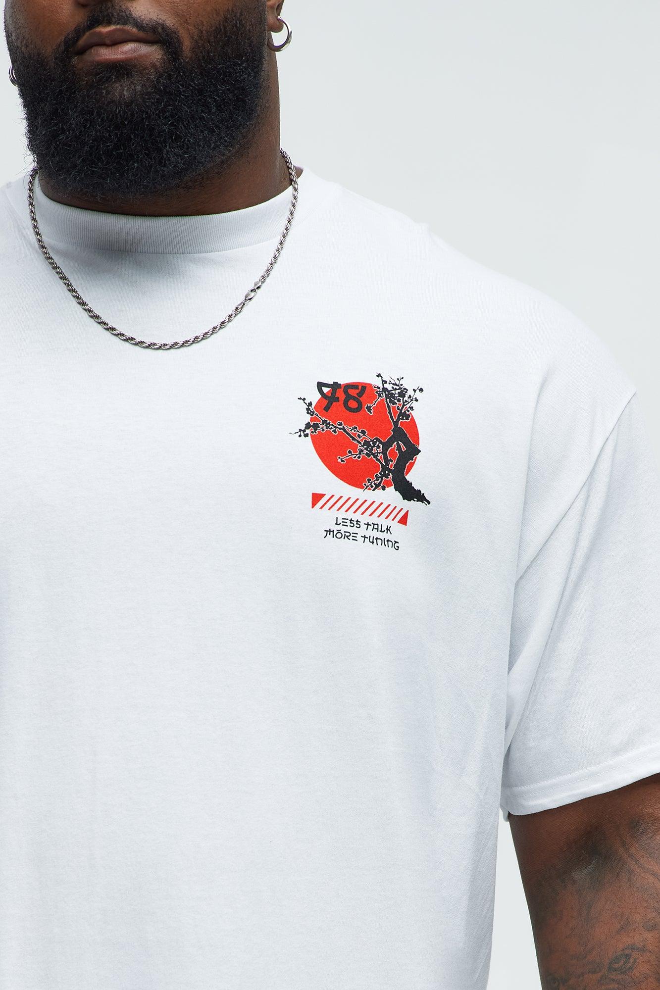 More Tuning Short Sleeve Tee - White Product Image