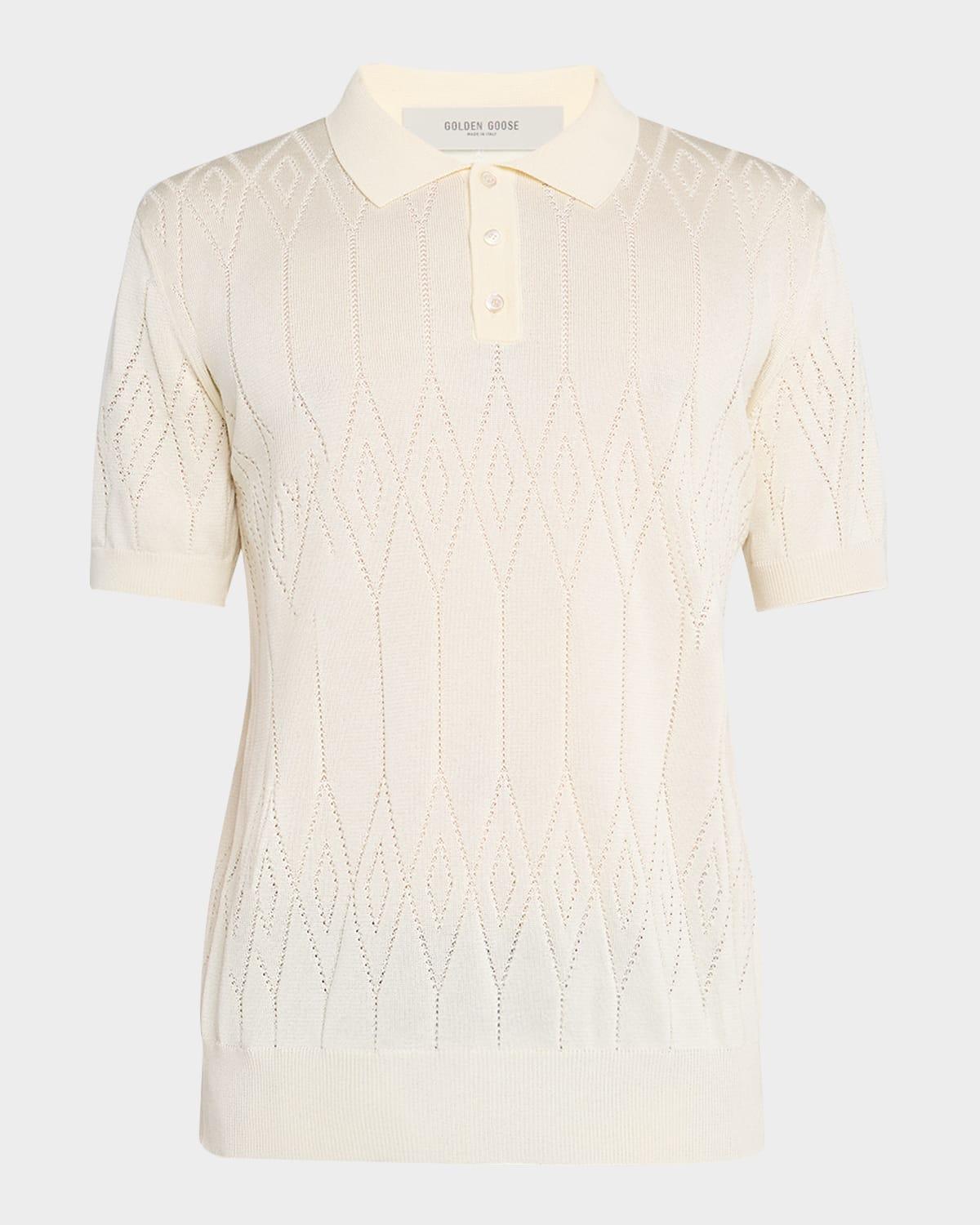 Men's Journey Knit Polo Shirt Product Image