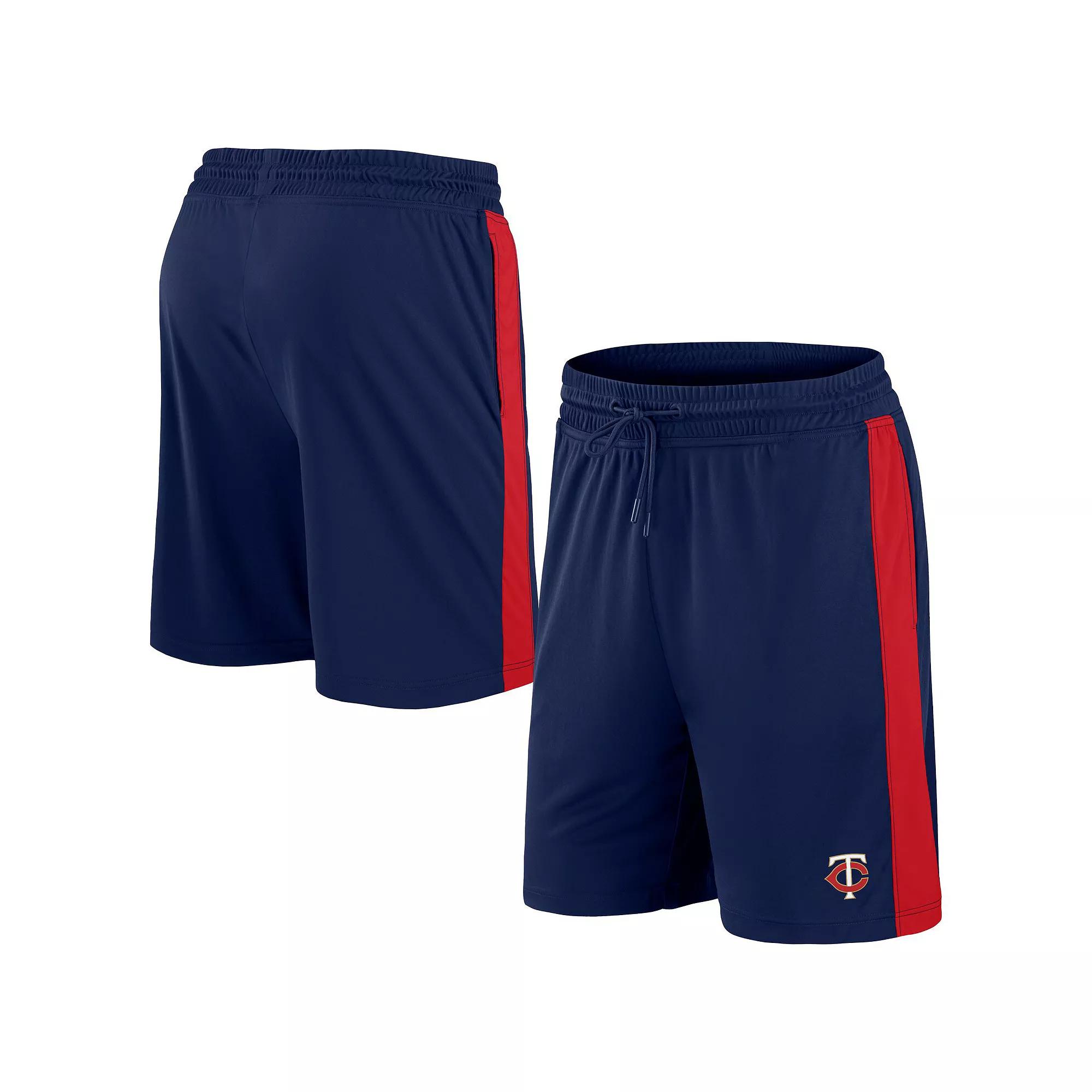 Men's Fanatics Branded Navy Minnesota Twins Iconic Break It Loose Shorts, Size: 4XL, Blue Product Image