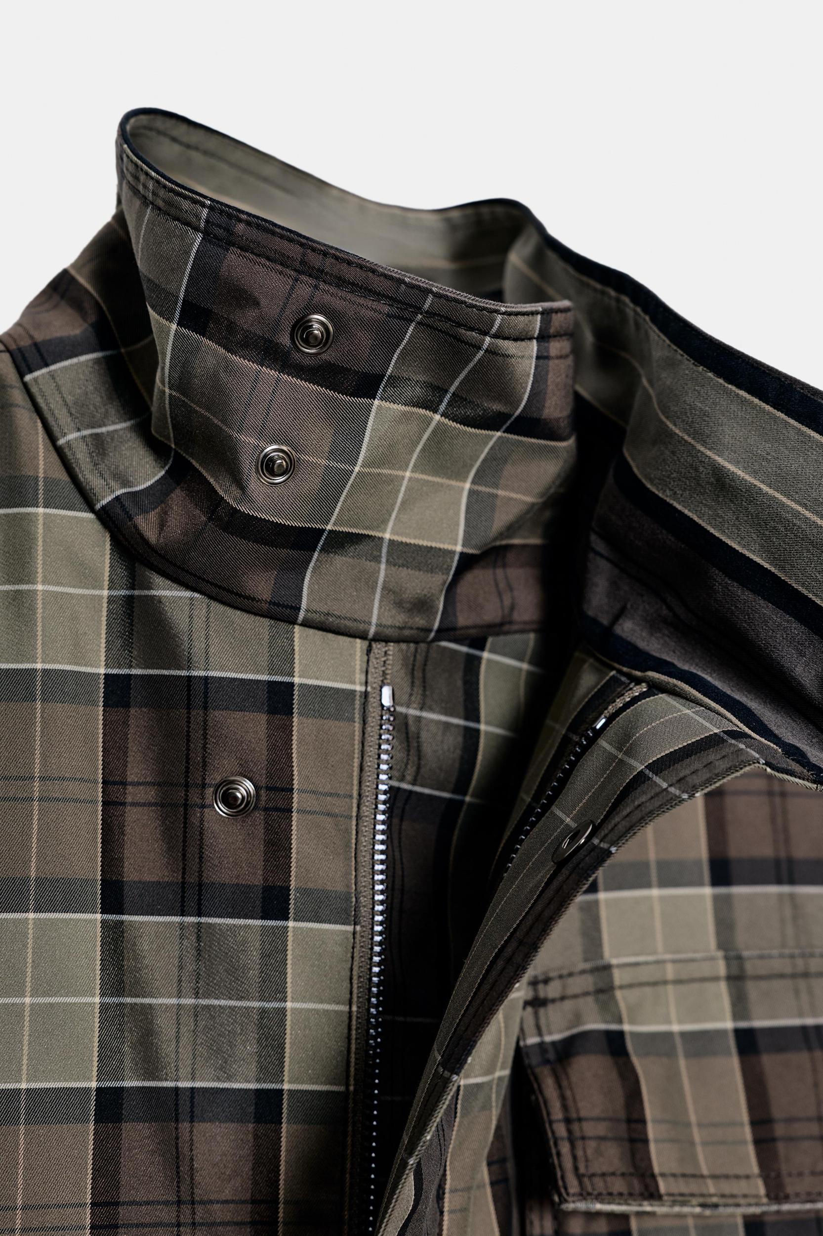 CHECKED TRENCH COAT ZW COLLECTION LIMITED EDITION Product Image