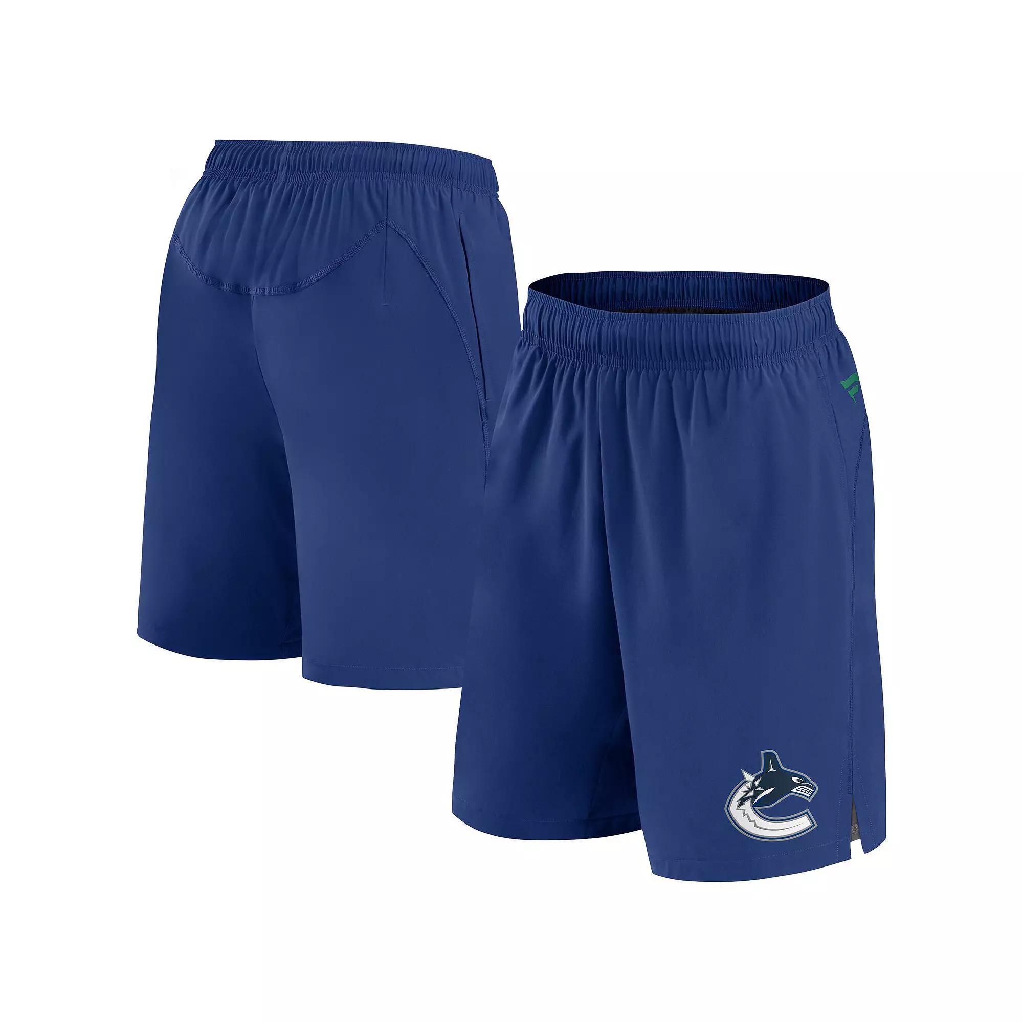 Men's Fanatics Branded Royal New York Islanders Authentic Pro Tech Shorts,  Product Image