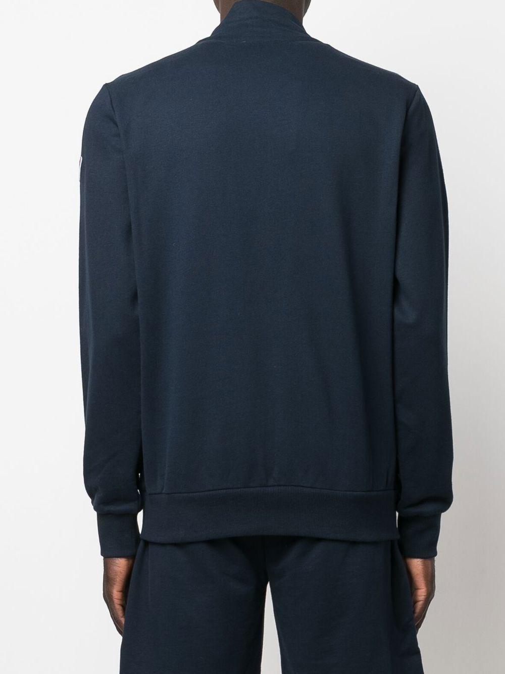 logo-print zip-up sweatshirt Product Image