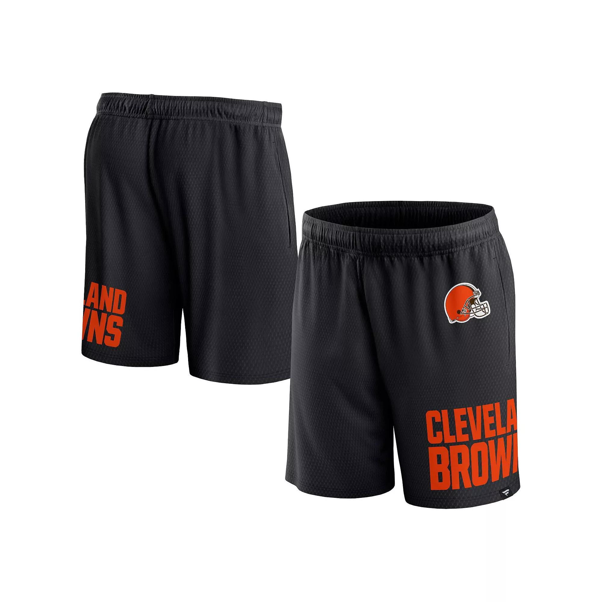 Men's Fanatics Branded Black Cleveland Browns Clincher Shorts,  Product Image