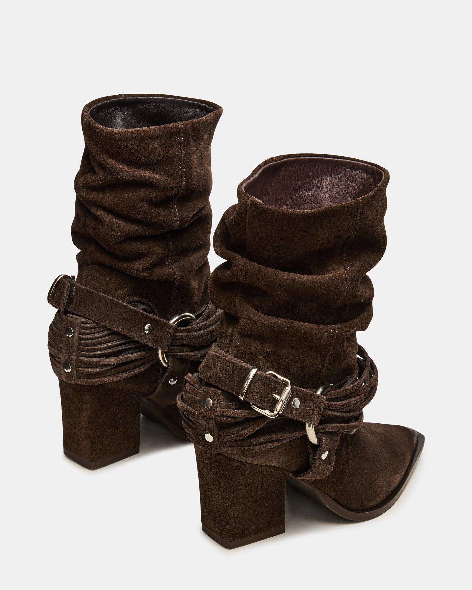 LAUPER DARK TAUPE SUEDE Female Product Image