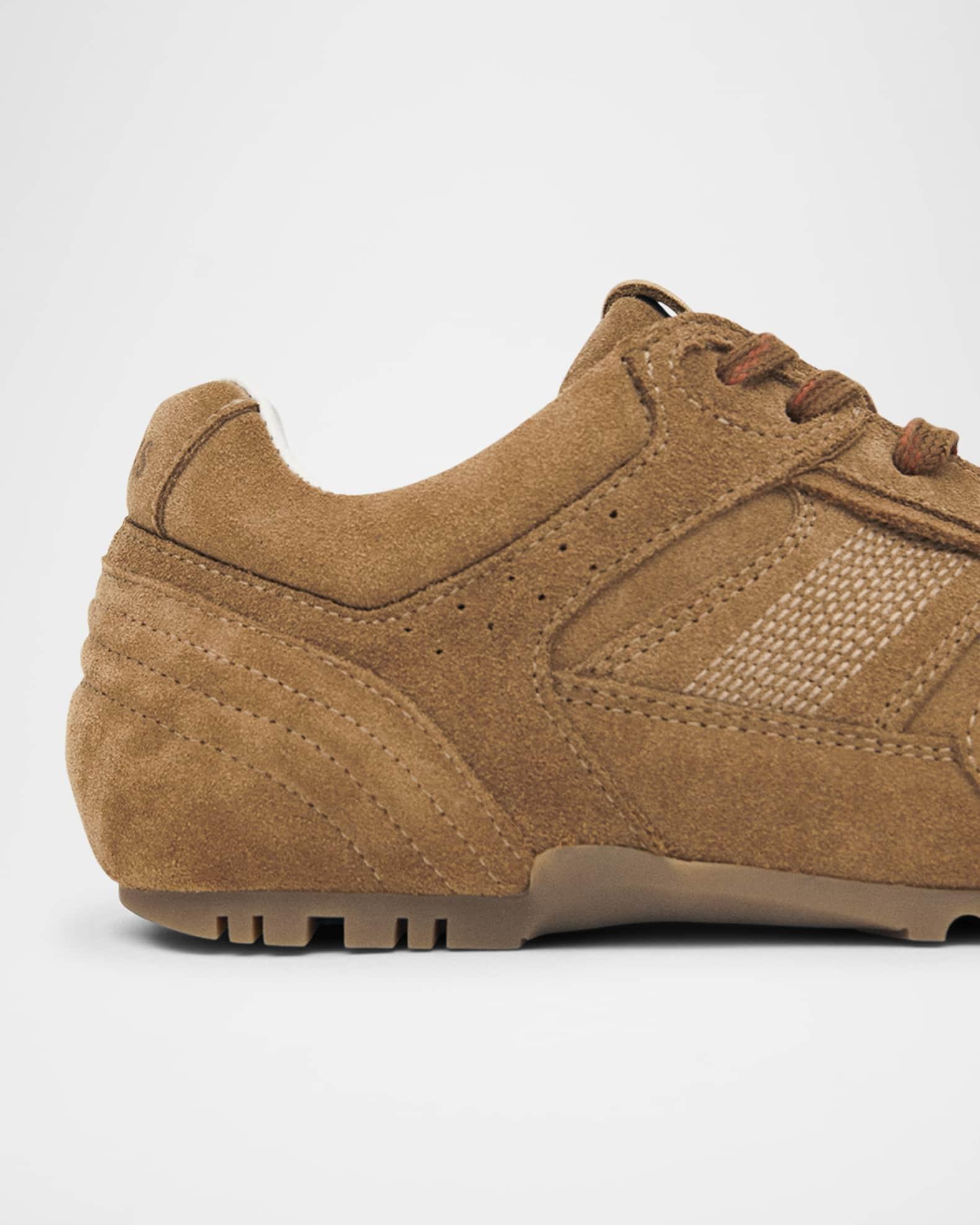 TB.56 Suede Lace-Up Sneakers Product Image